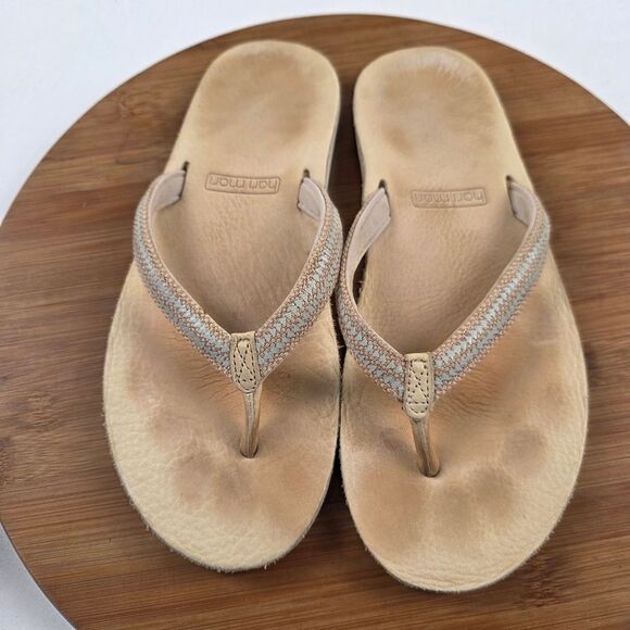 Hari Mari Women's Fields Puebla Tan Leather Shoe Sz 7 - Picture 1 of 9